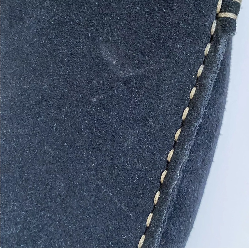 TOD’S Gommino black suede leather slip on driving slippers shoes loafers - Picture 12 of 13